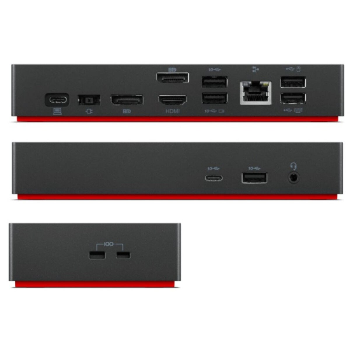USB-разветвитель 40AY0135EU Чёрный