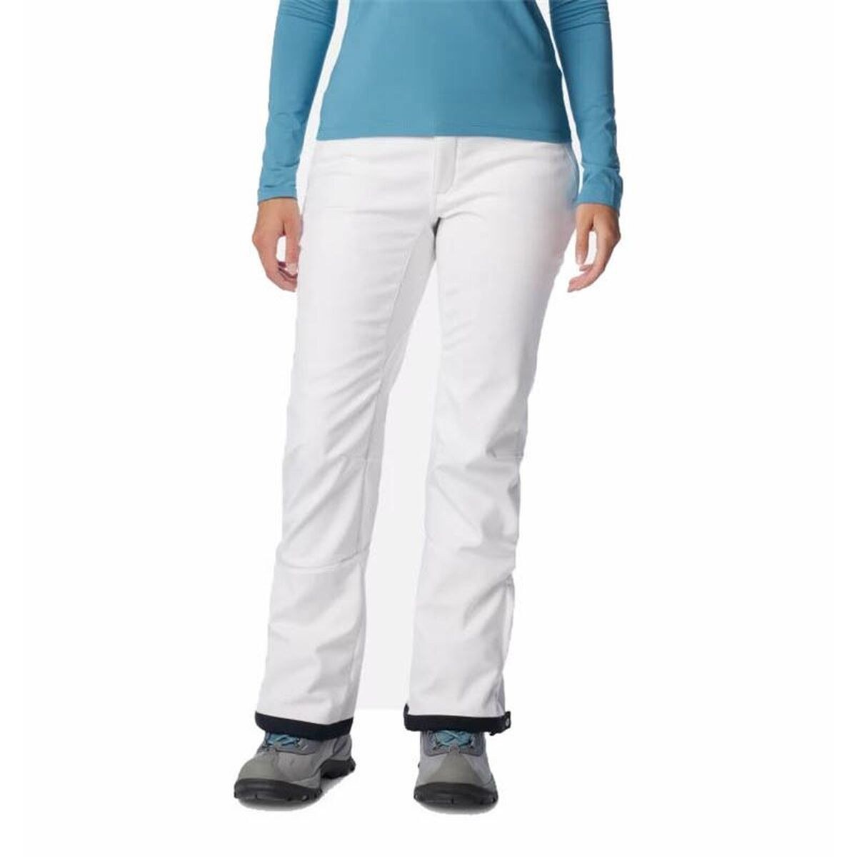 Long Sports Trousers Roffee Ridge White