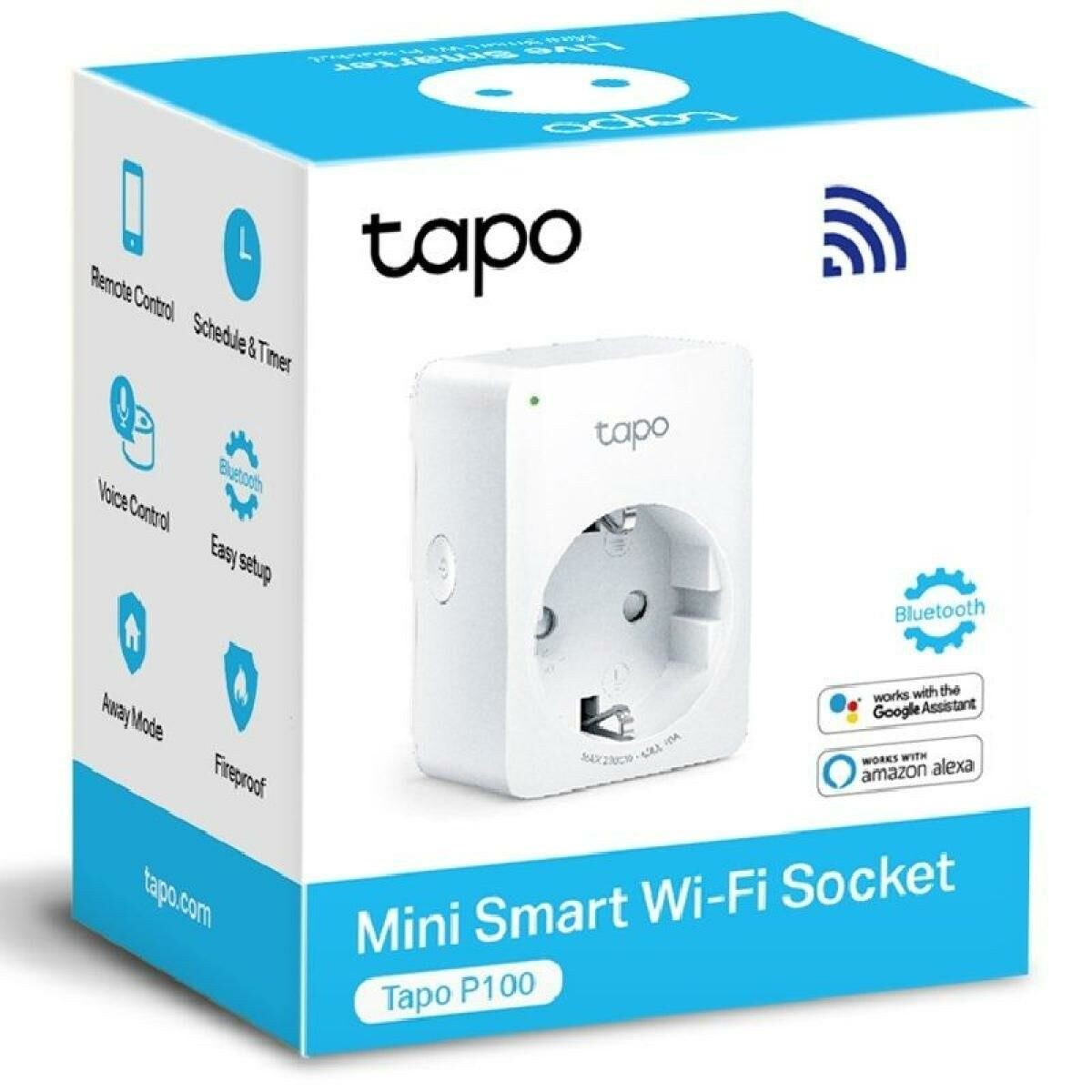 Smart Plug Tapo P100 Wi-Fi 220-240 V 10 A