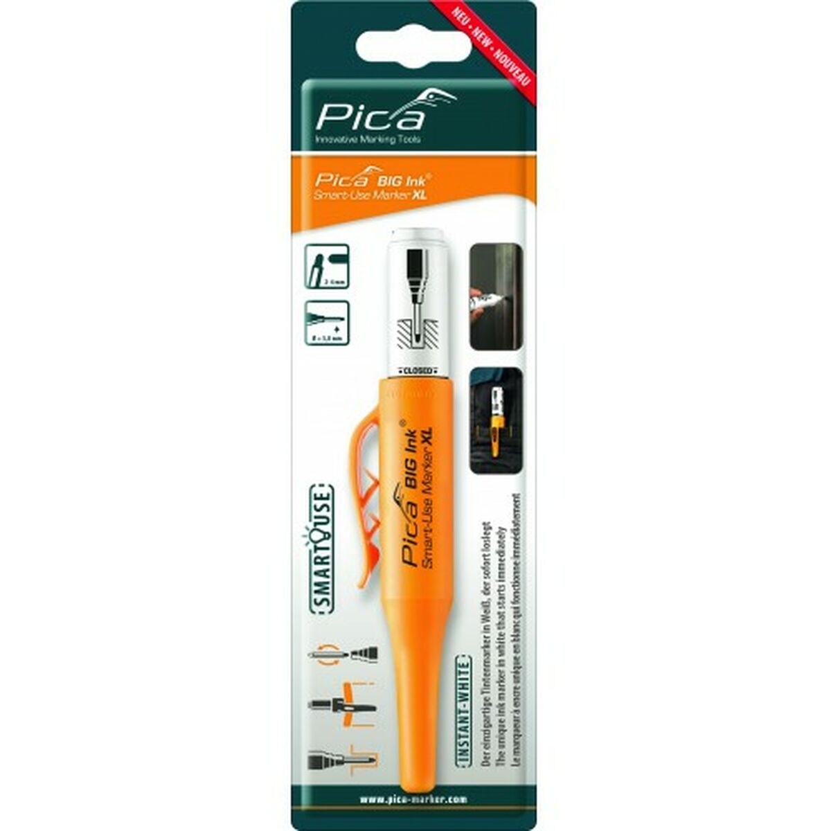 Marker BIG Ink XL White