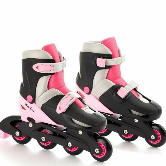 Inline Skates Pink Adjustable 35-38