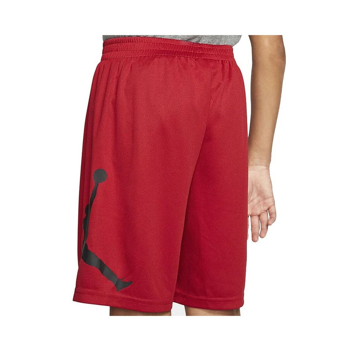 Sport Shorts for Kids JDB JUMPMAN WRAP MESH SHORT 957371 R78 Red