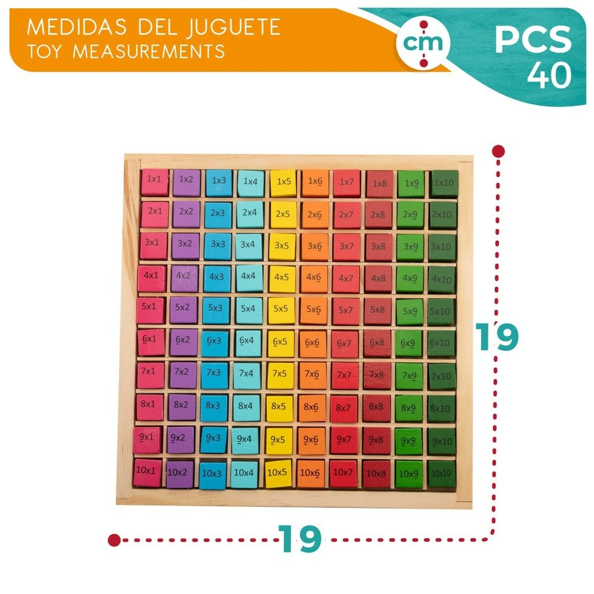 Игра на ловкость 101 Предметы 19 x 2 x 19 cm (6 штук)