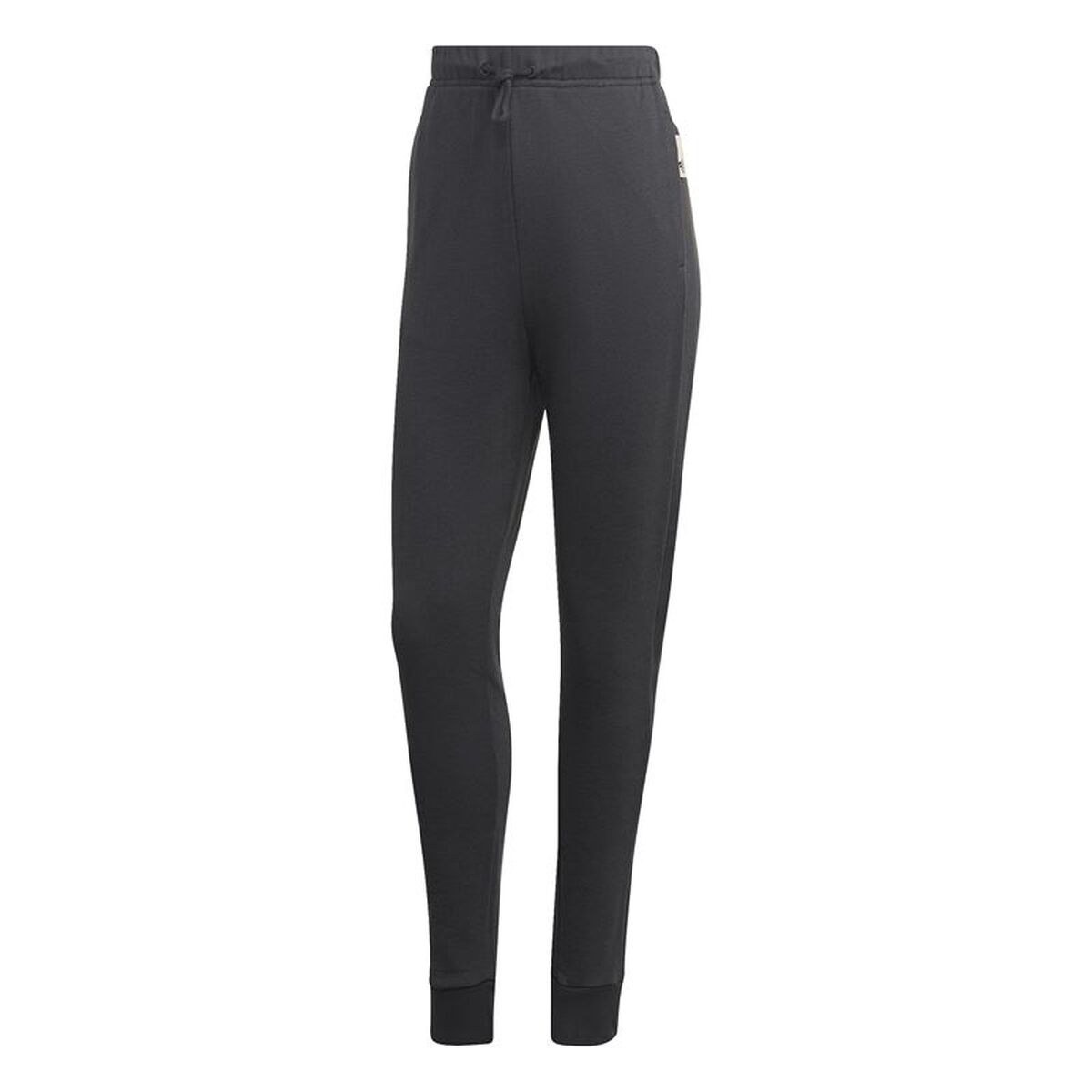 Long Sports Trousers Black Lady