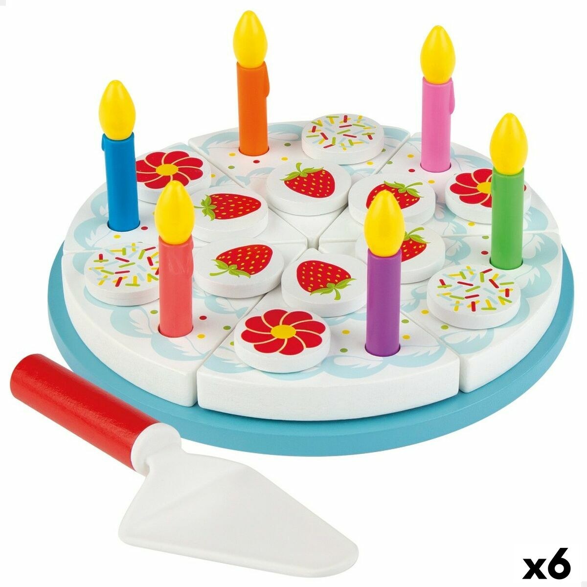 Wooden Game Tarta 26 Pieces (6 Units)