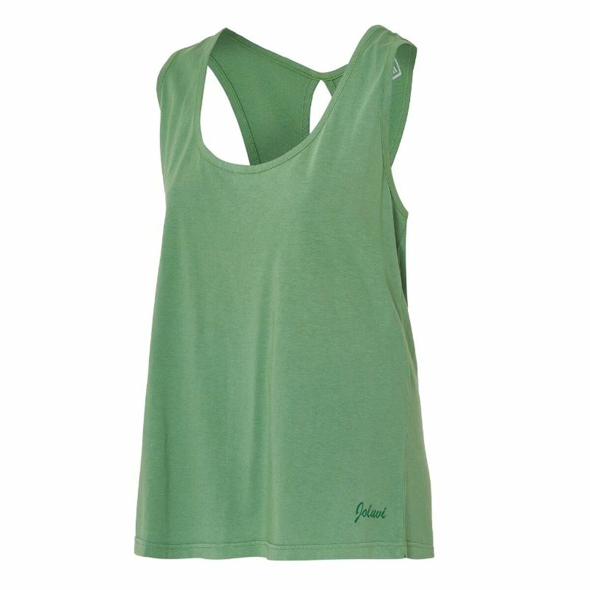 Women's Sleeveless T-shirt Bambu Tank Mujer Verde Green Dark green