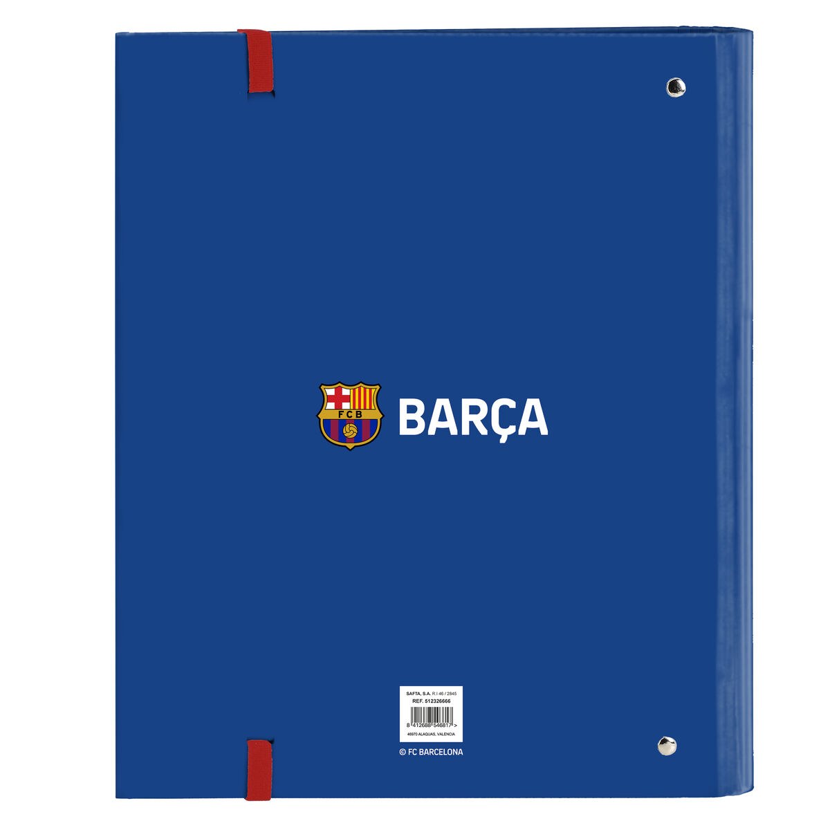 Ring binder Blue Maroon 27 x 32 x 3.5 cm