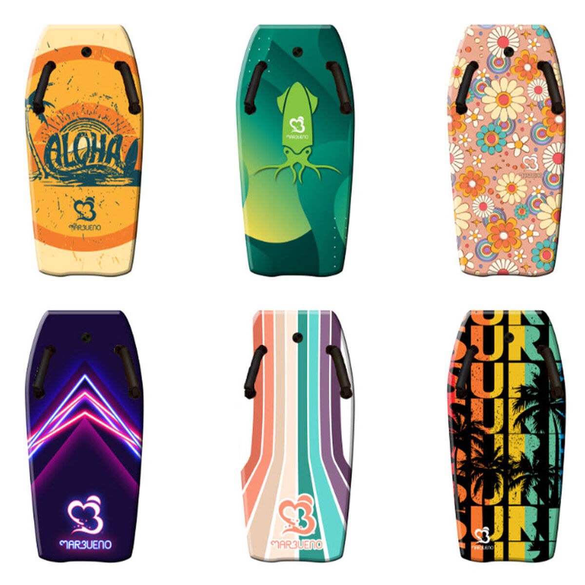 BodyBoard Multicolour 4 x 84 x 44 cm