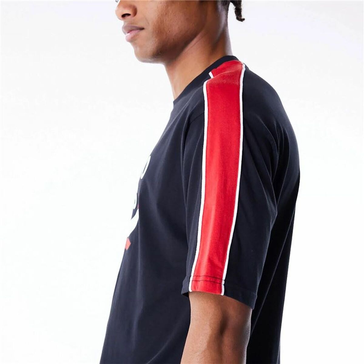 Men’s Short Sleeve T-Shirt NBA PANEL OS Chicago Bulls Black