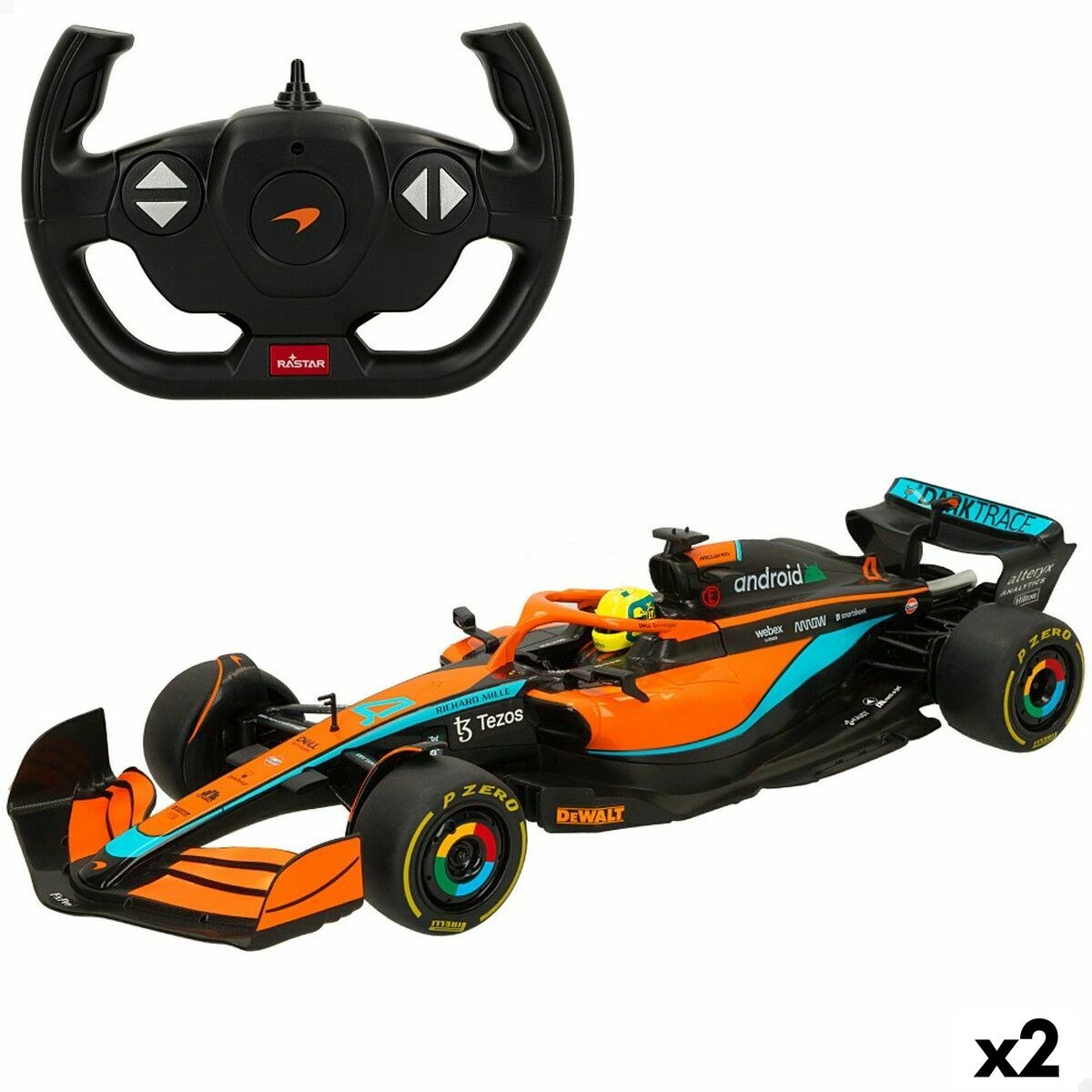 Remote-Controlled Car F1 MCL36 1:12 (2 Units)