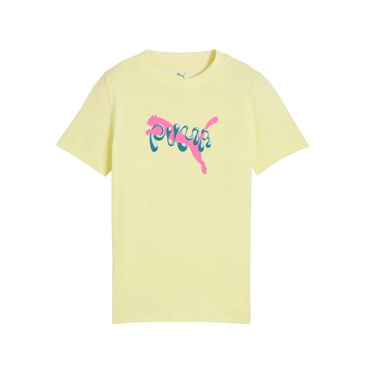 Child's Short Sleeve T-Shirt Tweenerverse Graphic Yellow