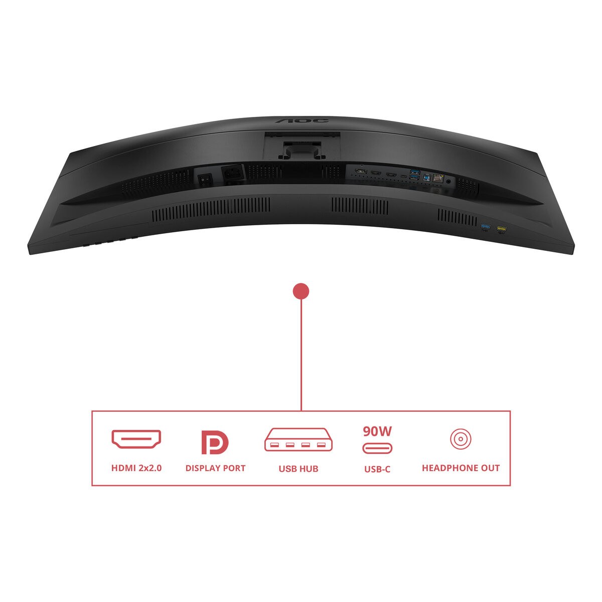 Монитор CU34E4CV UltraWide Quad HD 34"