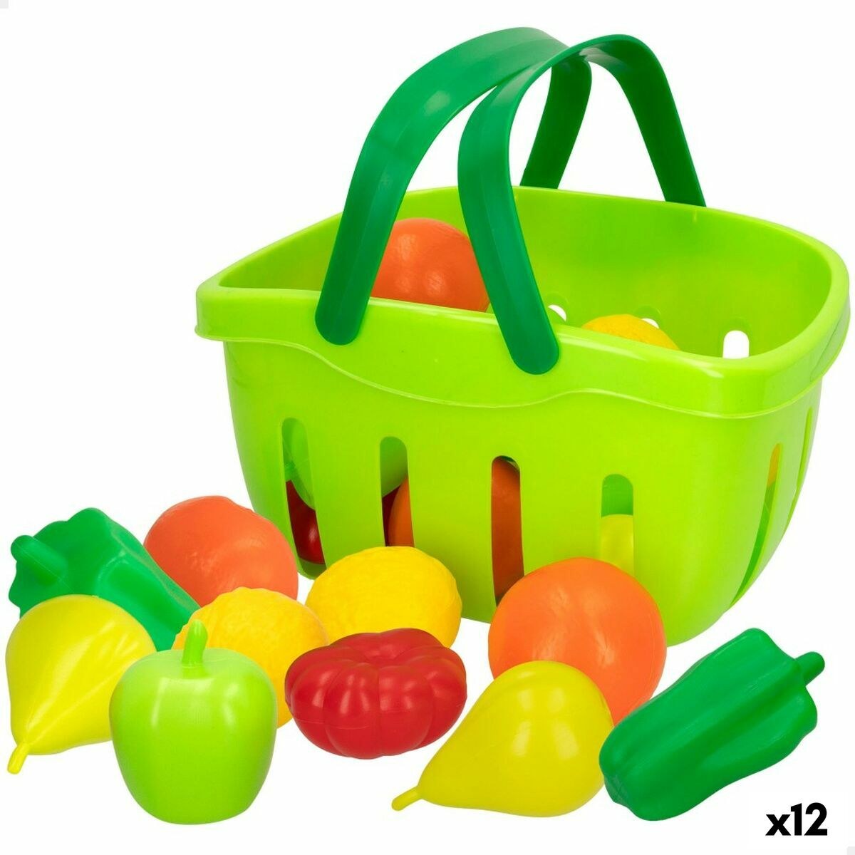 Toy Food Set 22 Pieces (12 Units)