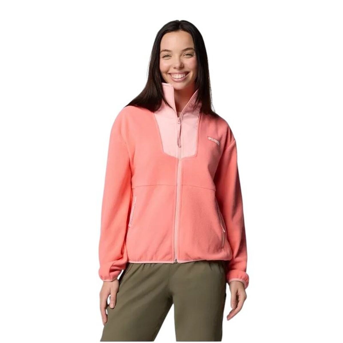 Подкладка из флиса Sequoia Grove™ Full Zip Лососевый Женщина