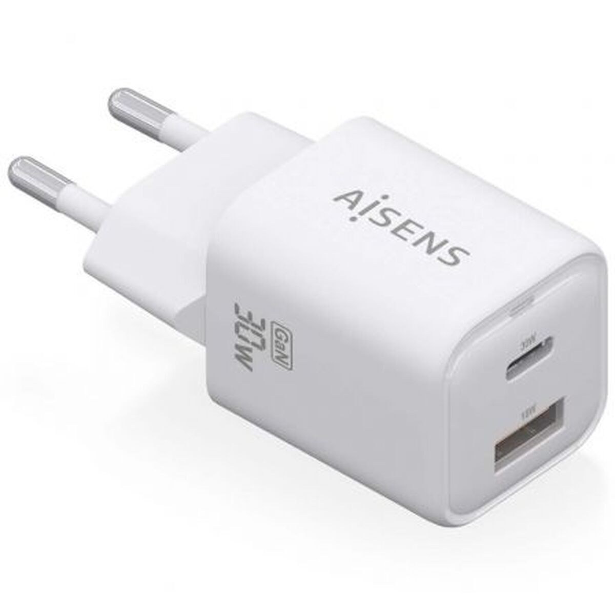 Сетевое зарядное устройство ASCH-30W2P020-W Белый Разноцветный 33 W