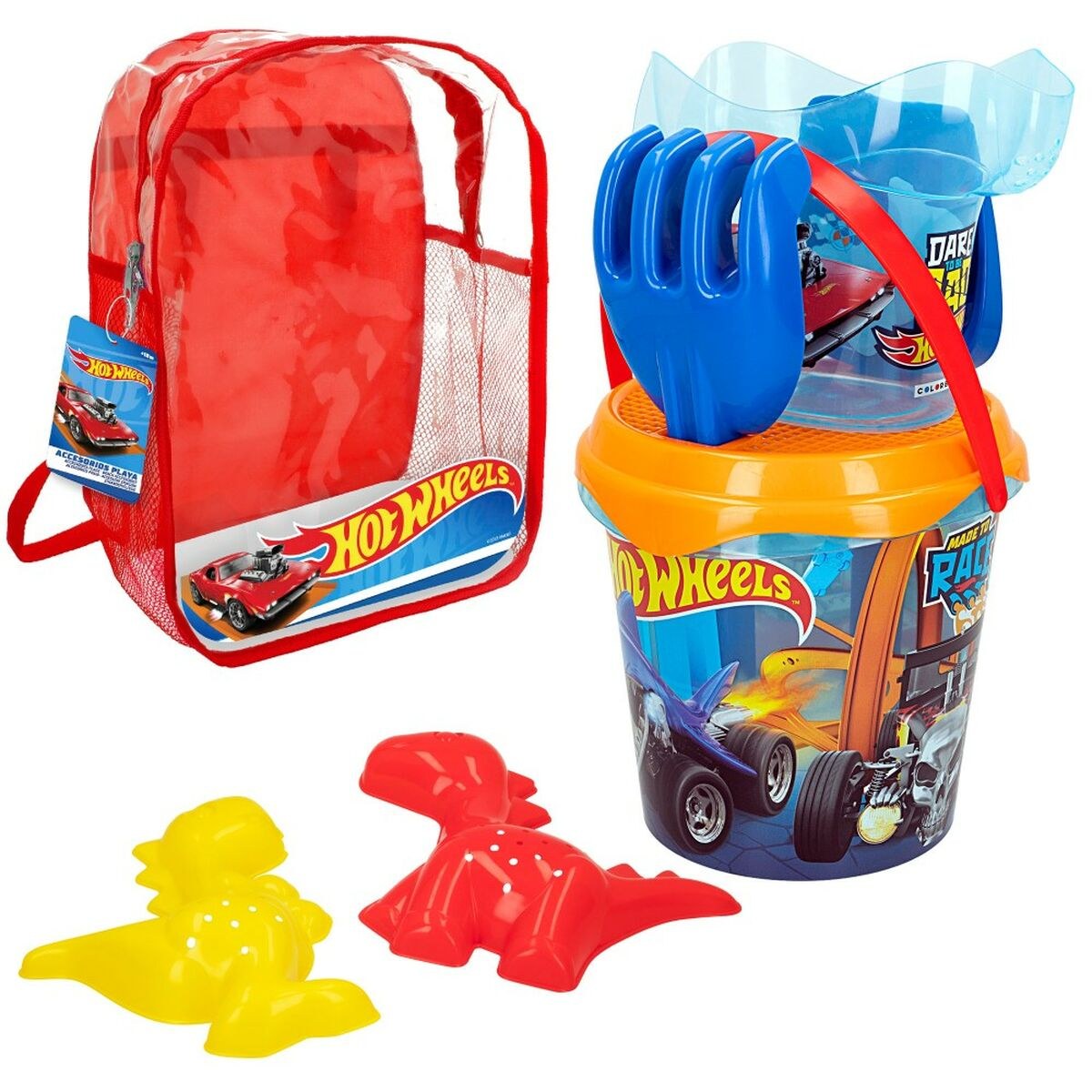 Beach toys set Ø 18 cm polypropylene (12 Units)