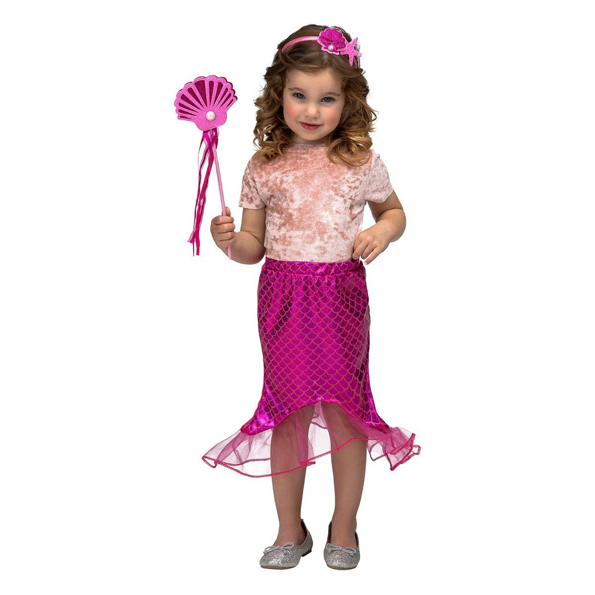 Costume for Children Pink Mermaid 3-6 years