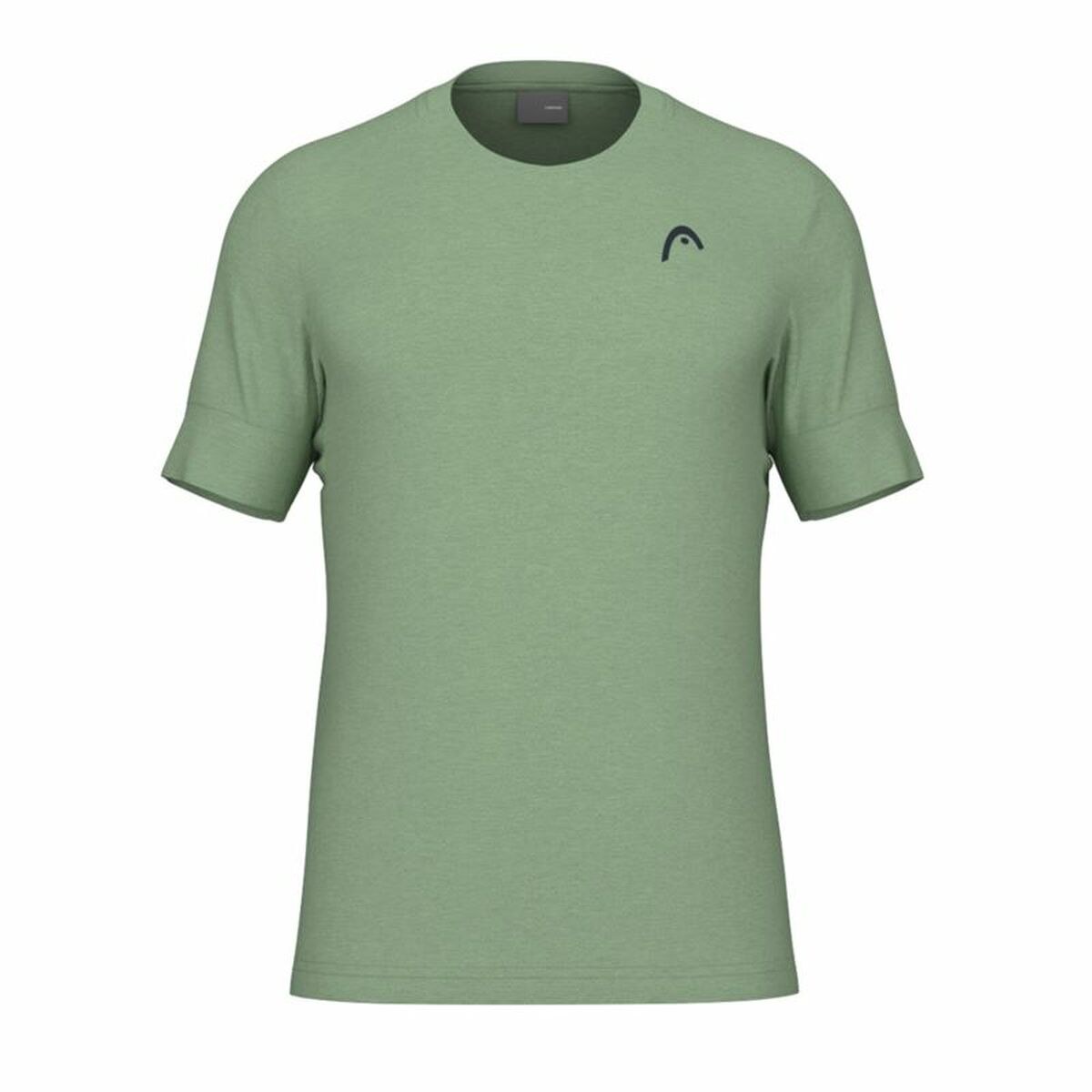 Short-sleeve Sports T-shirt Play Tech Uni Light Green Tennis