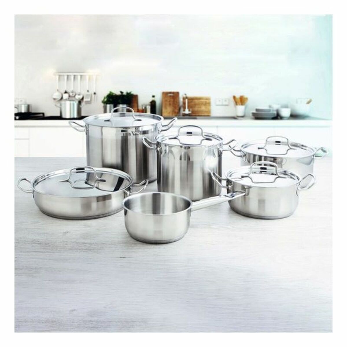 Casserole with Lid Azzero Metal Steel