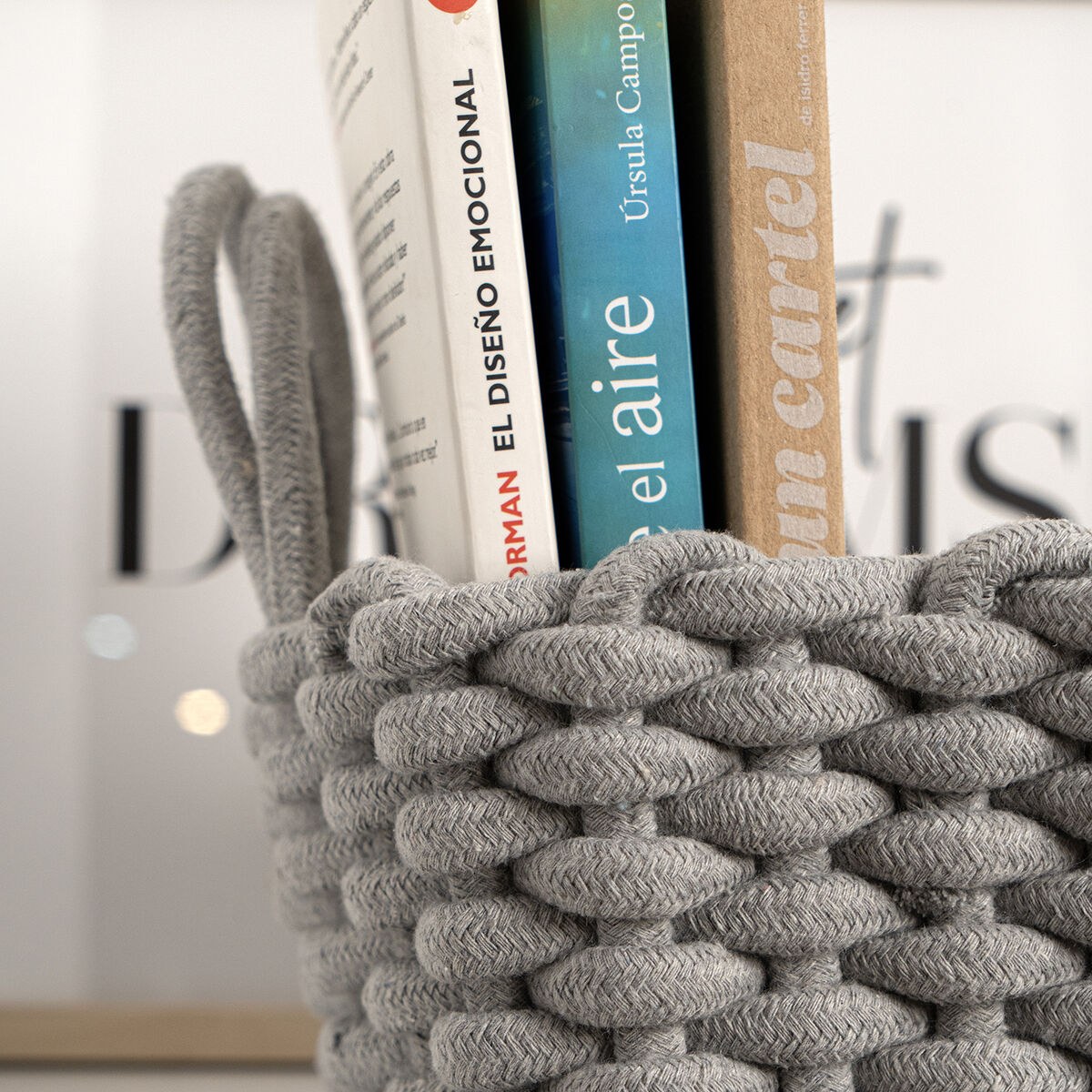 Multi-purpose basket Moa Cotton 35 x 25 x 13 cm