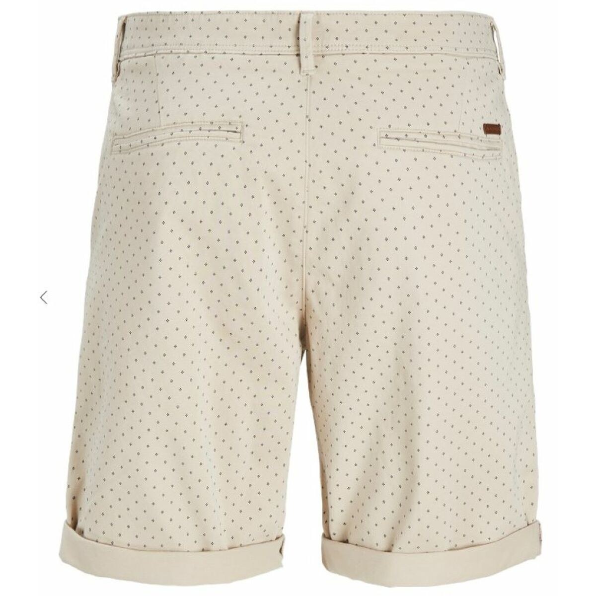 Короткие штаны JPSTBOWIE SHORTS SA PRINTER MID 12230336 Бежевый