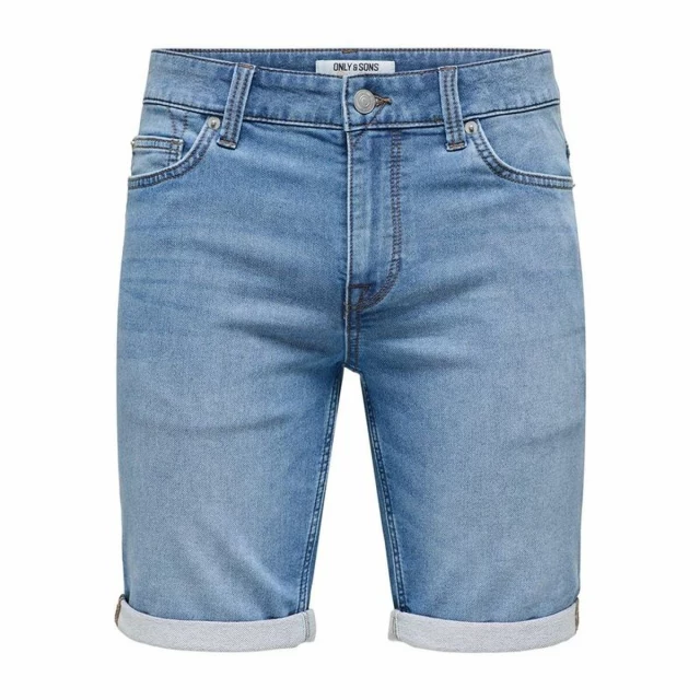 Men's Denim Shorts Onsply 8584 Blue Denim Blue