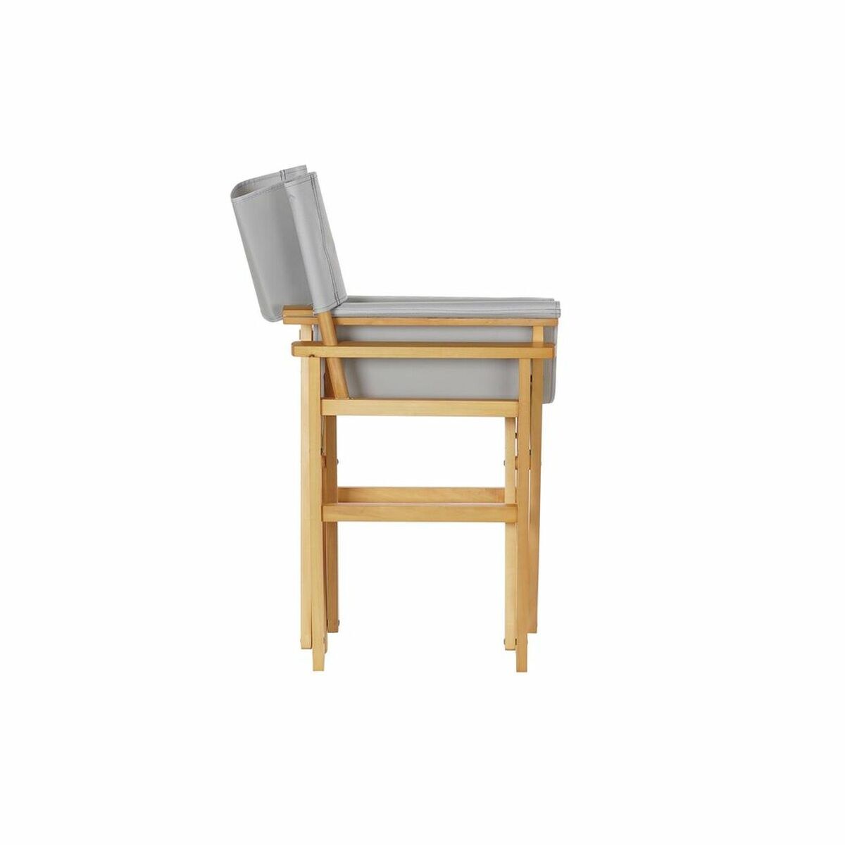Garden chair Grey Natural Pinewood 56 x 48 x 87 cm (56 x 48 x 87 cm)