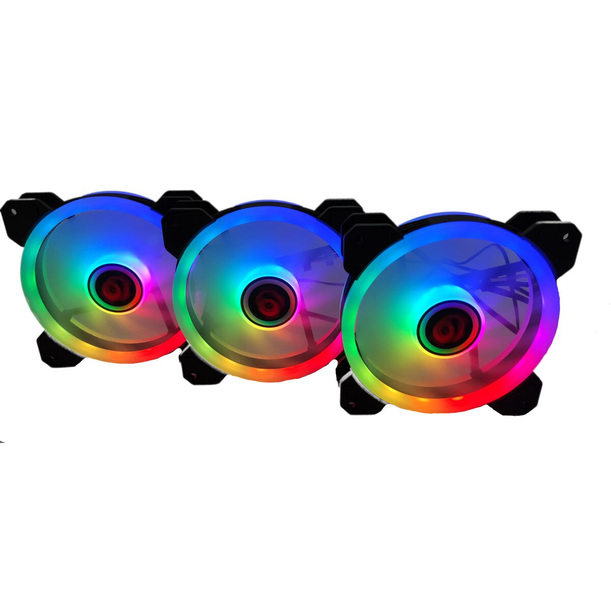 Вентилятор в корпусе IRIS SPECTRUM ARGB/CRONOS Ø 12 cm (3 штук)