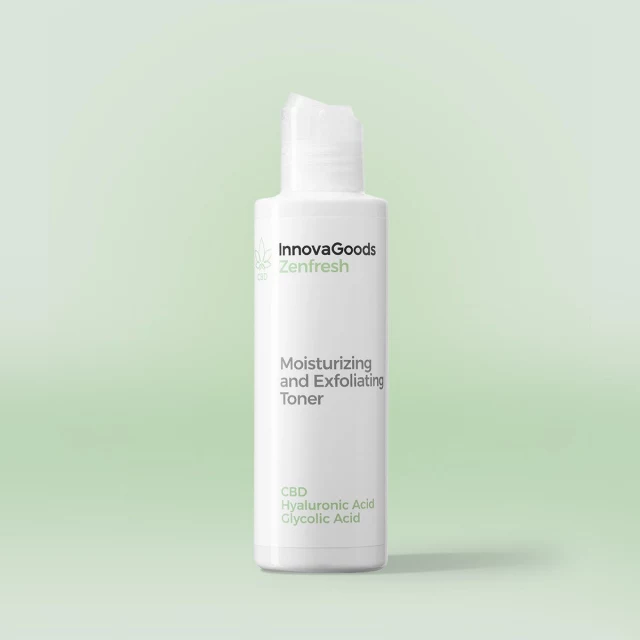 Увлажняющий и отшелушивающий тоник для лица CBD Zenfresh 150 ml