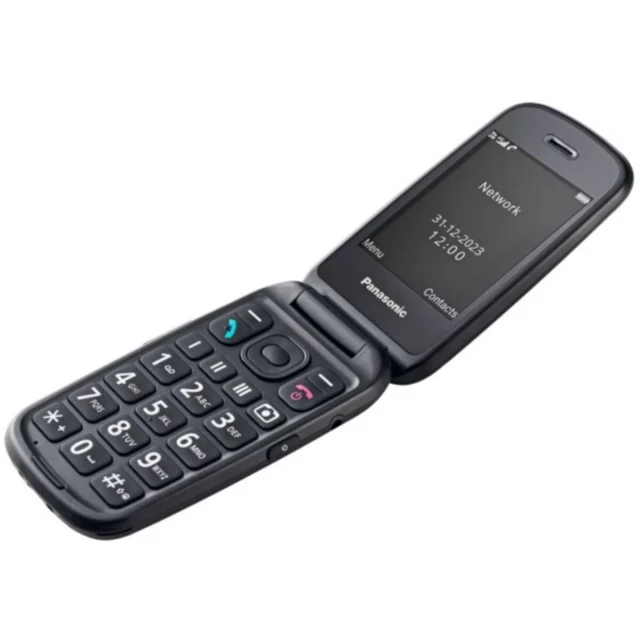Мобильный телефон KX-TU550EXB Чёрный 128 Гб 128 MB 32 GB RAM 64 MB RAM 2,8"