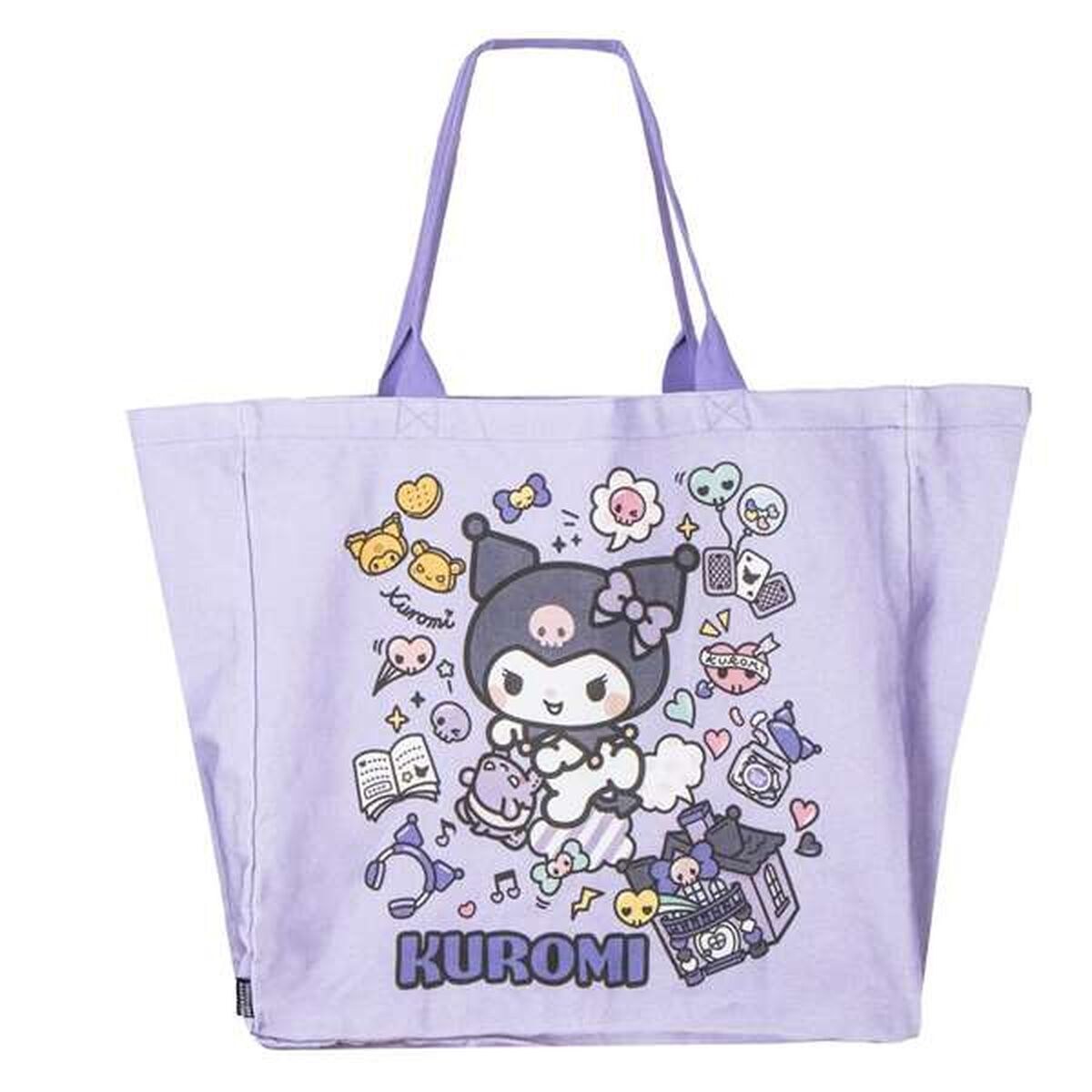 Пакет для покупок Kuromi Лиловый 48 x 43 x 17 cm
