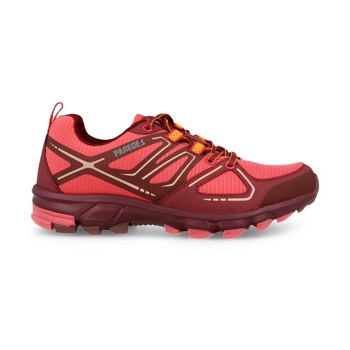 Trail running shoes for women Cobisa Red Burgundy