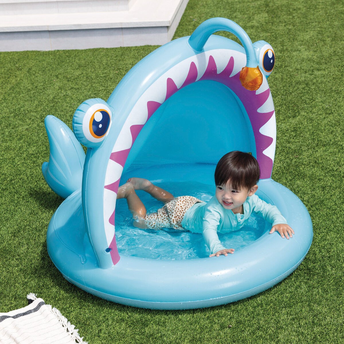Inflatable Paddling Pool for Children 102 X 86 X 127 CM (6 Units)