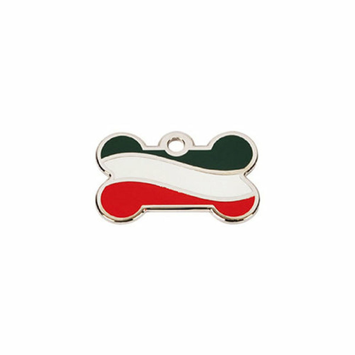 Identification plate for collar Citizen Italia Multicolour Bone Aluminium