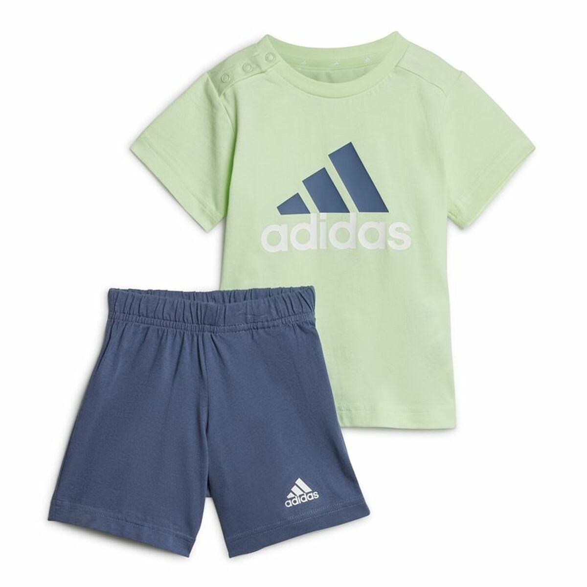 Спортивный костюм для малышей Bl Cotton Set Infantil Синий Светло-зеленый