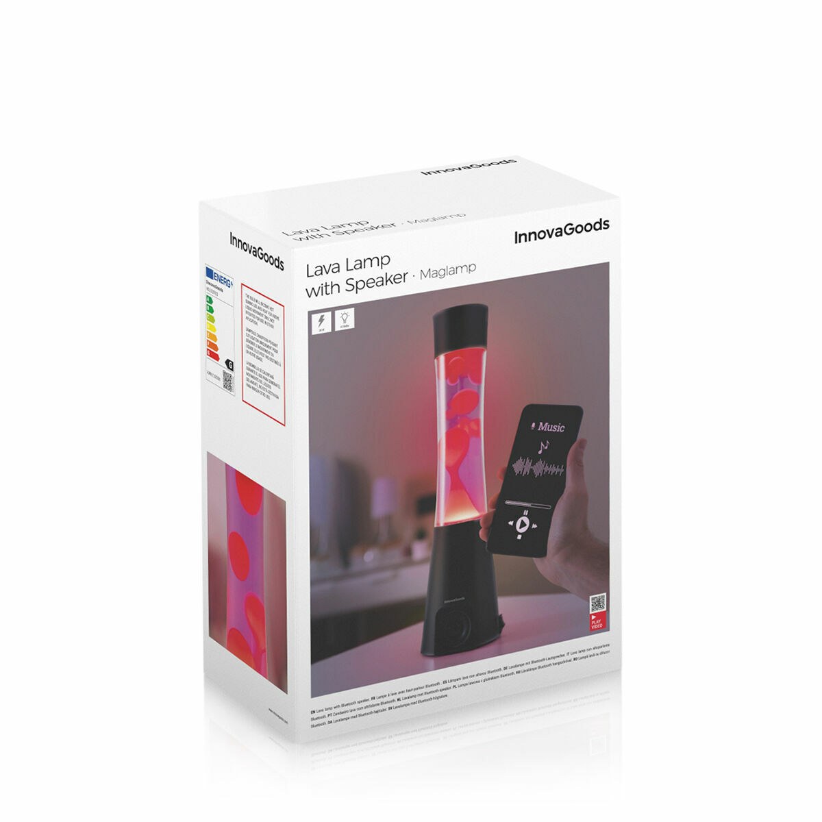 Lava Lamp with Speaker Maglamp