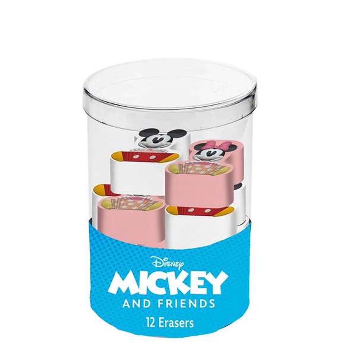 Eraser Multicolour 6,5 x 6 x 6 cm 12 Pieces