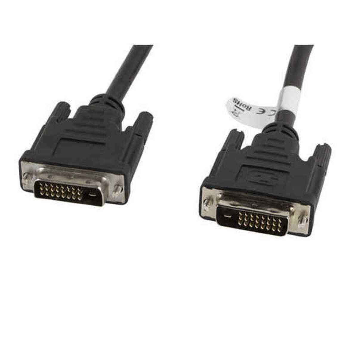 Кабель DVI "Папа"/"Папа" Чёрный