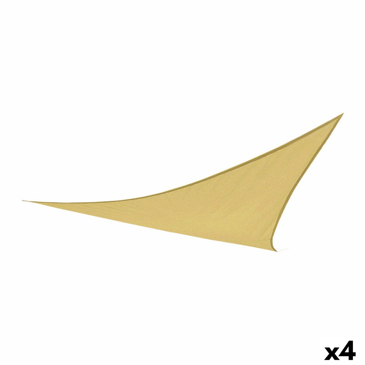 Навесы Треугольный Кремовый 360 x 0,5 x 360 cm (4 штук)
