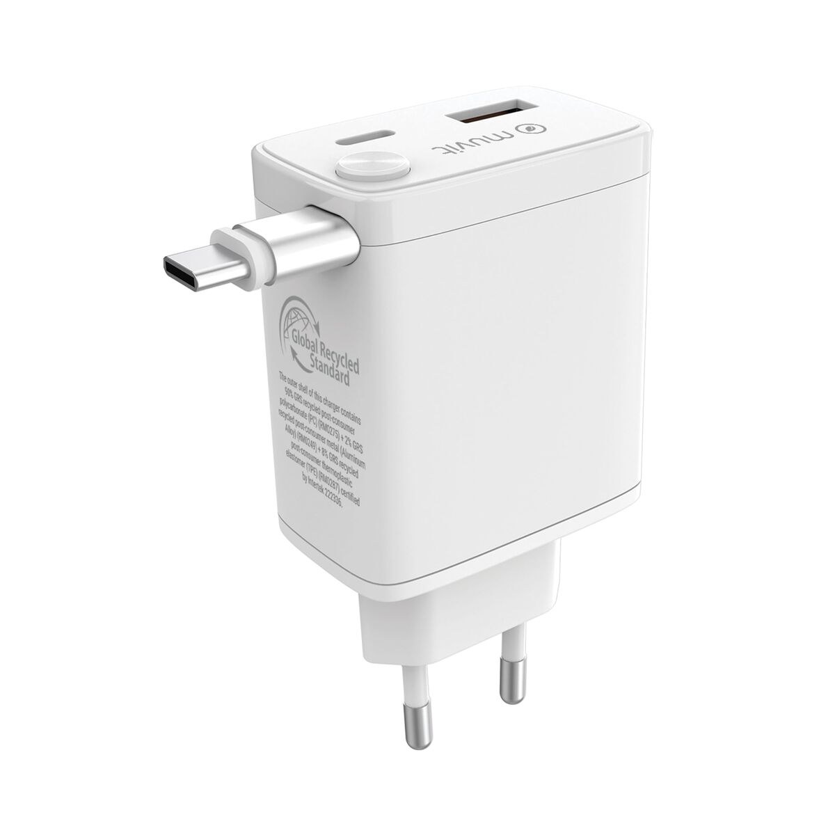 Wall Charger WCEU63-30-AC2 White 30 W