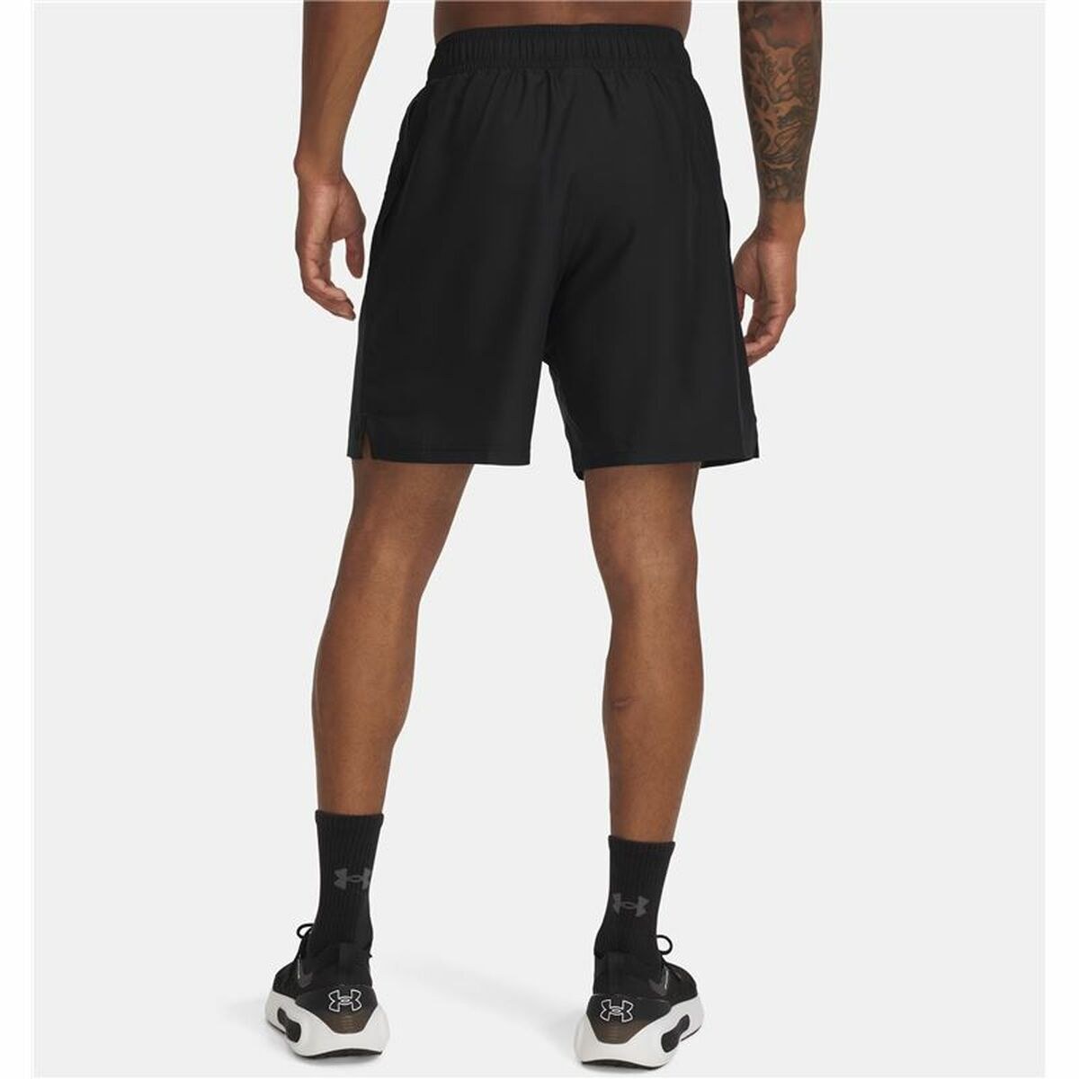 Men's Sports Shorts Tech Black Fitness