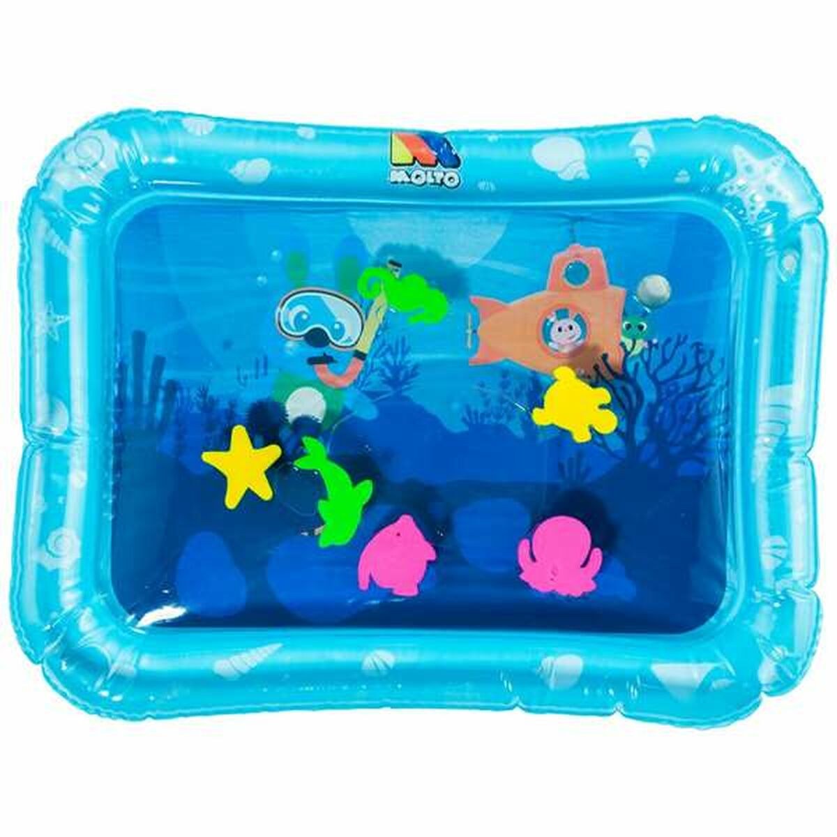 Надувной игровой коврик с водой для малышей Playsense 80 x 28 x 82 cm