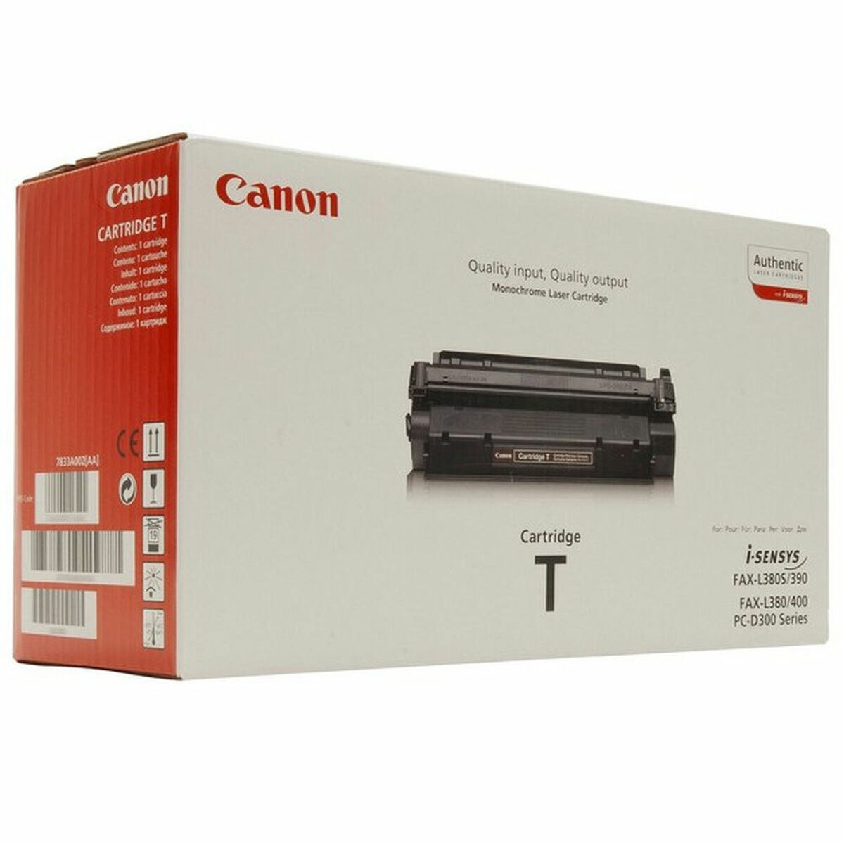 Оригинальный тонер PC-320/340D, Fax L-380/400 Чёрный Красный (1 штук)