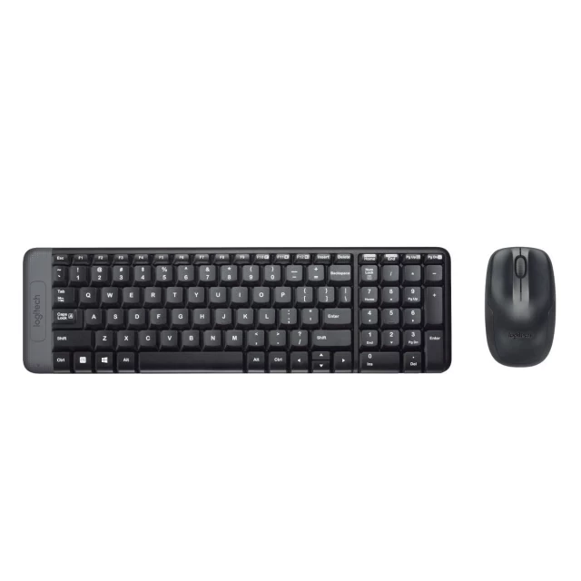 Клавиатура и мышь 920-003721 Чёрный Итальянский QWERTY
