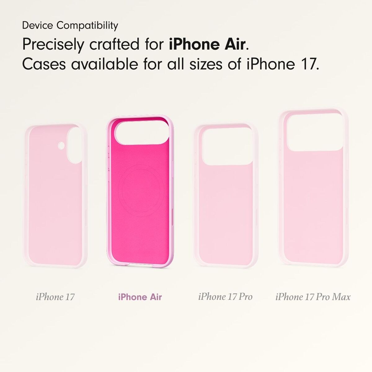 Чехол для мобильного телефона iPhone Air Розовый