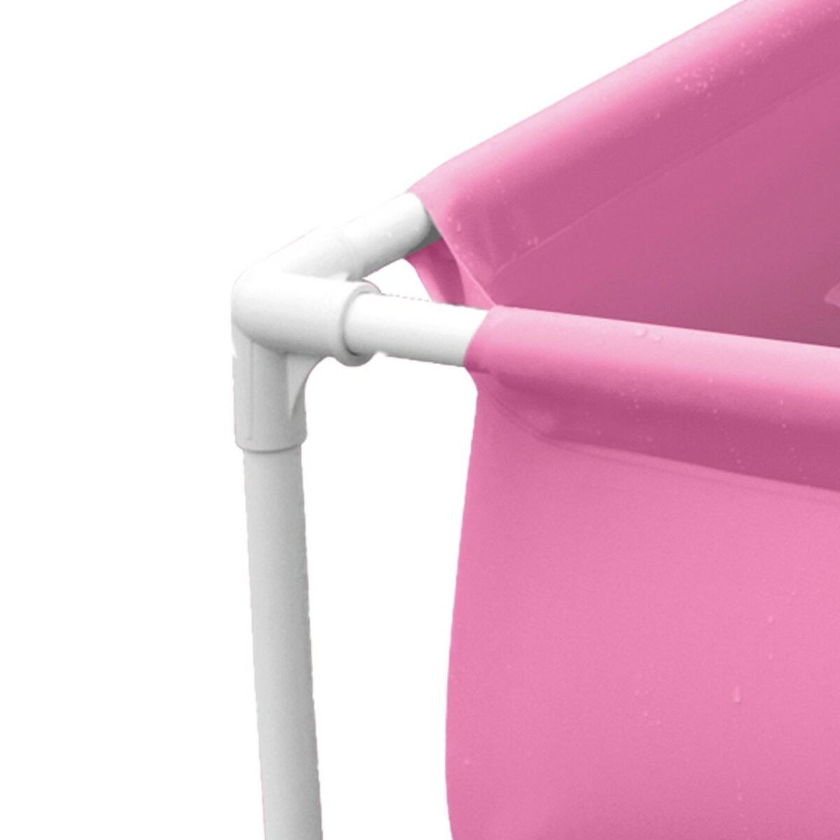 Removable pool 342 L 122 x 30 x 122 cm Pink (3 Units)