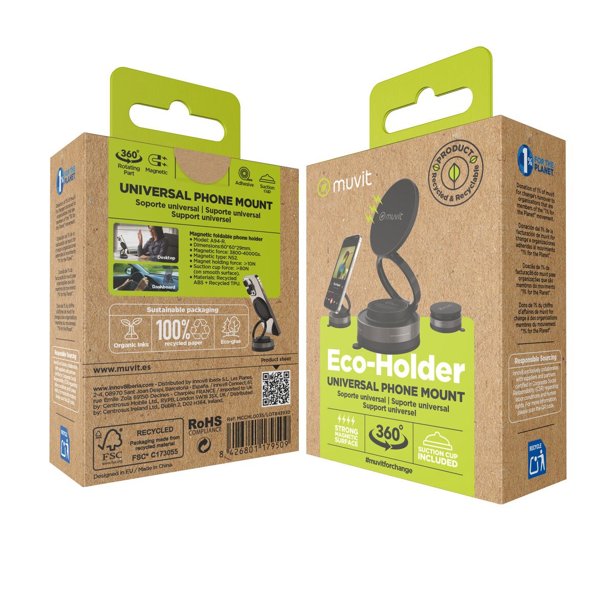 Mobile Support for Cars MCCHL0035 Black