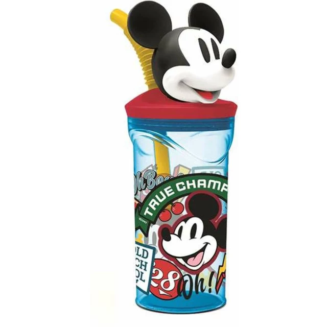 Cup with Straw True Champions 360 ml