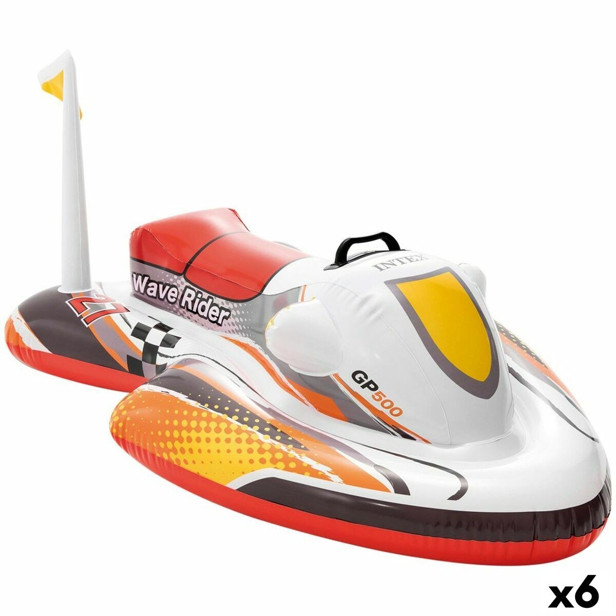 Надувная фигура для бассейна Wave RIder Мотоцикл 117 x 58 x 77 cm (6 штук)