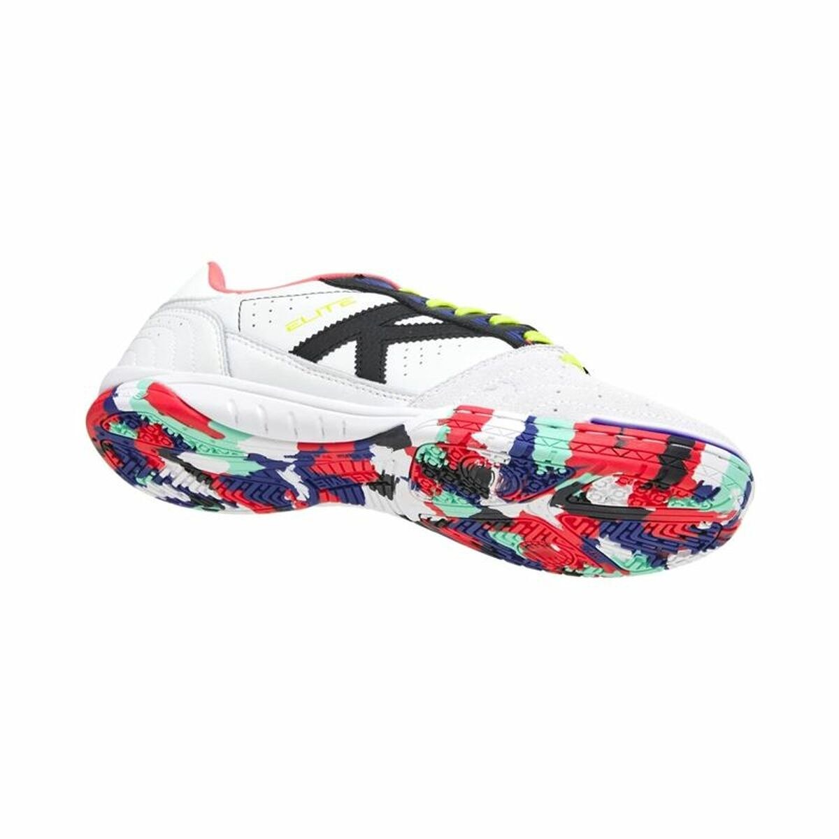 Adult's Indoor Football Shoes Elite White Black